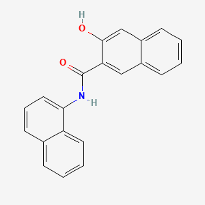3-Hydroxy-N-naphthalen-1-ylnaphthalene-2-carboxamide - (132-68-3)