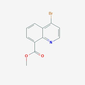 8-Quinolinecarboxylic acid, 4-bromo-, methyl ester - (132664-48-3)