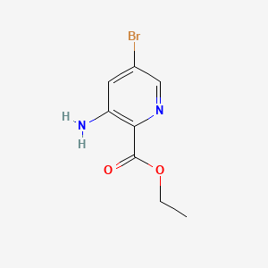 3-AMino-5-broMopyridin-2-carboxylic acid ethyl ester - (1334405-60-5)