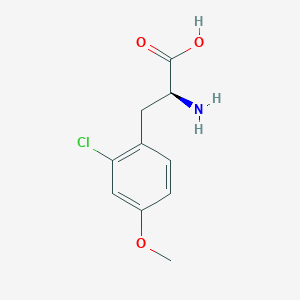 2-Chloro-4-methoxy-L-phenylalanine - (1335546-83-2)