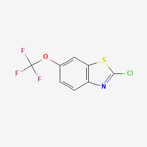 2-Chloro-6-(trifluoromethoxy)benzo[d]thiazole - (133840-96-7)