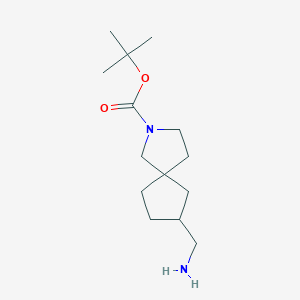 tert-Butyl7-(aminomethyl)-2-azaspiro[4.4]nonane-2-carboxylate - (1341036-75-6)