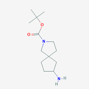 tert-butyl7-amino-2-azaspiro[4.4]nonane-2-carboxylate - (1341037-08-8)
