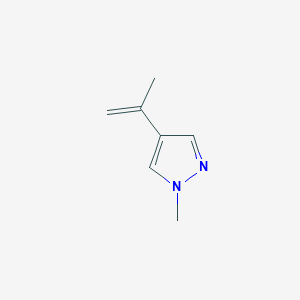 1-Methyl-4-(prop-1-en-2-yl)-1H-pyrazole - (1343652-00-5)