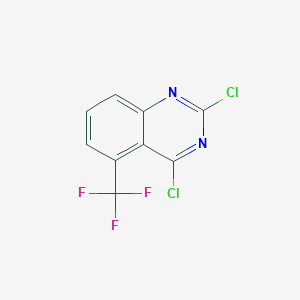 2,4-Dichloro-5-(trifluoromethyl)quinazoline - (134517-56-9)