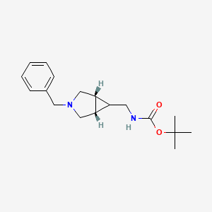 Tert-Butyl (((Meso-1R,5S,6S)-3-Benzyl-3-Azabicyclo[3.1.0]Hexan-6-Yl)Methyl)Carbamate - (134575-11-4)