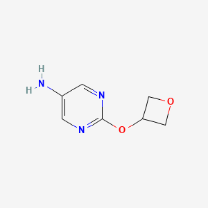 2-(Oxetan-3-yloxy)pyrimidin-5-ylamine - (1349709-06-3)