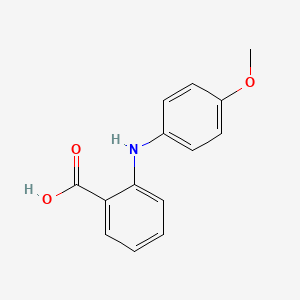 2-((4-Methoxyphenyl)amino)benzoic acid - (13501-67-2)