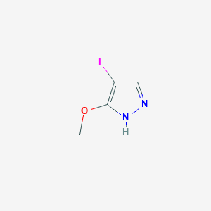 4-Iodo-3-methoxy-1h-pyrazole - (1350325-05-1)