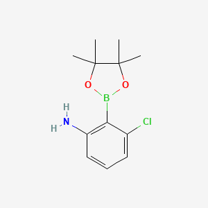 2-Amino-6-chlorophenylboronic Acid Pinacol Ester - (1350635-53-8)