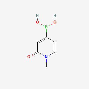 (1-Methyl-2-oxo-1,2-dihydropyridin-4-yl)boronic acid - (1351413-50-7)