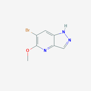 6-bromo-5-methoxy-1H-pyrazolo[4,3-b]pyridine - (1351813-60-9)
