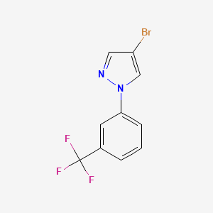 4-BroMo-1-[3-(trifluoroMethyl)phenyl]pyrazole - (1353855-69-2)