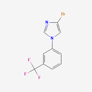 4-Bromo-1-(3-trifluoromethylphenyl)-1H-imidazole - (1353856-19-5)
