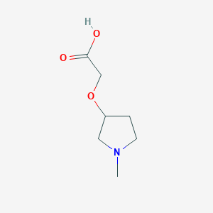 (1-Methyl-pyrrolidin-3-yloxy)-acetic acid - (1353961-39-3)