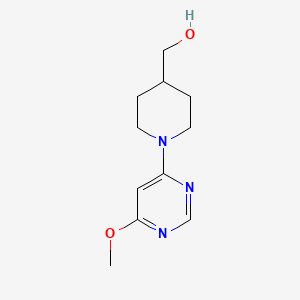 [1-(6-Methoxy-pyriMidin-4-yl)-piperidin-4-yl]-Methanol - (1353966-41-2)