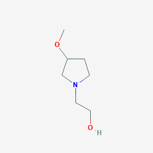 2-(3-Methoxy-pyrrolidin-1-yl)-ethanol - (1353970-68-9)