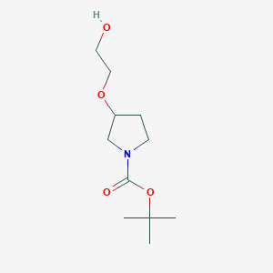 tert-Butyl 3-(2-hydroxyethoxy)pyrrolidine-1-carboxylate - (1353982-63-4)