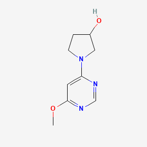 (R)-1-(6-Methoxy-pyriMidin-4-yl)-pyrrolidin-3-ol - (1354006-76-0)