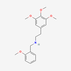 N-(2-Methoxybenzyl)-2-(3,4,5-trimethoxyphenyl)ethanamine - (1354632-01-1)