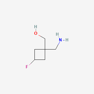 1-(Aminomethyl)-3-fluoro-cyclobutanemethanol - (1363380-81-7)