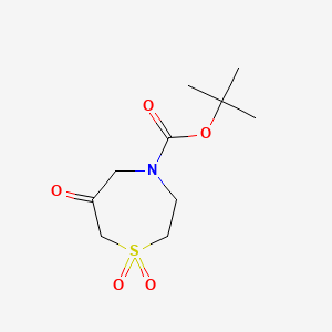 2-Azaspiro[3.4]octane-2-carboxylic acid, 6-oxo-, 1,1-dimethylethyl ester - (1363382-39-1)