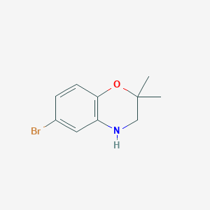 6-BROMO-2,2-DIMETHYL-3,4-DIHYDRO-2H-BENZO[B][1,4]OXAZINE - (136545-05-6)