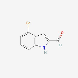 1H-Indole-2-carboxaldehyde, 4-bromo- - (1368231-70-2)