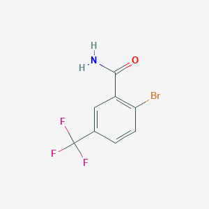 2-Bromo-5-(trifluoromethyl)benzamide - (1369843-84-4)