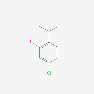 4-Chloro-2-iodo-1-isopropylbenzene - (1369923-80-7)