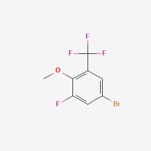 5-Bromo-2-ethoxy-1-fluoro-3-(trifluoromethyl)benzene - (1370025-61-8)