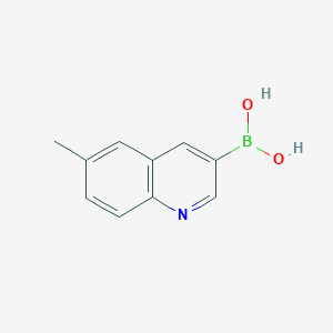 (6-methyl-3-quinolinyl)boronic acid - (1370040-78-0)