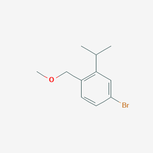 4-Bromo-1-(methoxymethyl)-2-(propan-2-yl)benzene - (1370601-50-5)
