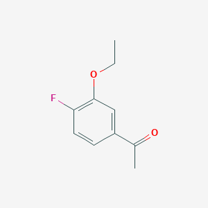 1-(3-Ethoxy-4-fluorophenyl)ethanone - (1378655-34-5)