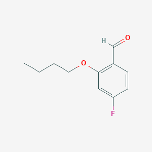 2-n-Butoxy-4-fluorobenzaldehyde - (1378819-64-7)