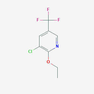 3-Chloro-2-ethoxy-5-(trifluoromethyl)pyridine - (1379366-69-4)