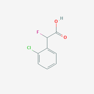 2-(2-Chlorophenyl)-2-fluoroaceticAcid - (1379664-88-6)