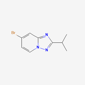 [1,2,4]Triazolo[1,5-a]pyridine, 7-broMo-2-(1-Methylethyl)- - (1380331-40-7)
