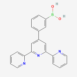 (3-([2,2':6',2''-Terpyridin]-4'-yl)phenyl)boronic acid - (1384573-25-4)