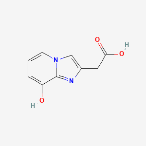8-Hydroxy-imidazo[1,2-a]pyridine-2-acetic acid - (138580-05-9)