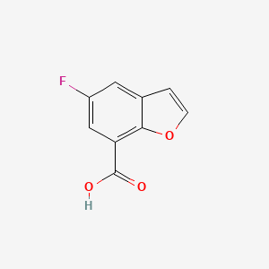 5-fluorobenzofuran-7-carboxylic acid - (1388021-03-1)