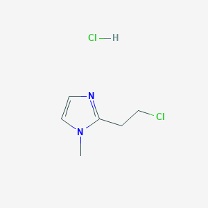 2-(2-chloroethyl)-1-methyl-1H-imidazole hydrochloride - (1390654-72-4)