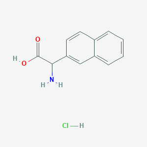 (R)-AMINO-NAPHTHALEN-2-YL-ACETIC ACID HYDROCHLORIDE - (1393112-57-6)