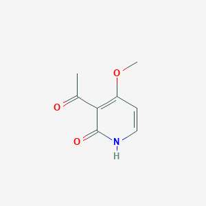 3-Acetyl-4-methoxypyridin-2(1H)-one - (1393566-72-7)