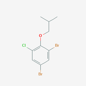 2,4-Dibromo-6-chloro-1-isobutoxybenzene - (1394291-25-8)