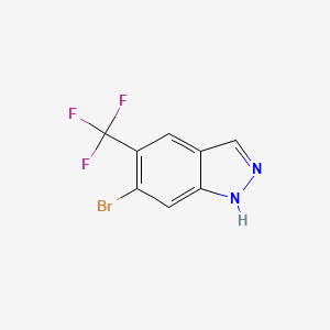 6-bromo-5-(trifluoromethyl)-1H-indazole - (1396762-44-9)