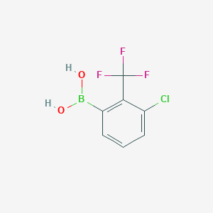 3-Chloro-2-(trifluoromethyl)phenylboronic acid - (1401990-62-2)