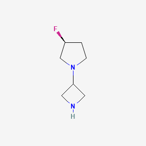 (3S)-1-(3-Azetidinyl)-3-fluoro-Pyrrolidine - (1403763-31-4)