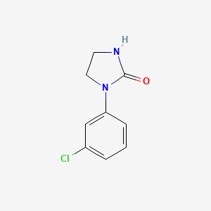 2-Imidazolidinone, 1-(3-chlorophenyl)- - (14088-98-3)
