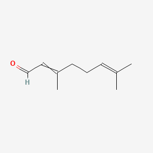 2,6-Octadienal, 3,7-dimethyl-, (2E)- - (141-27-5)